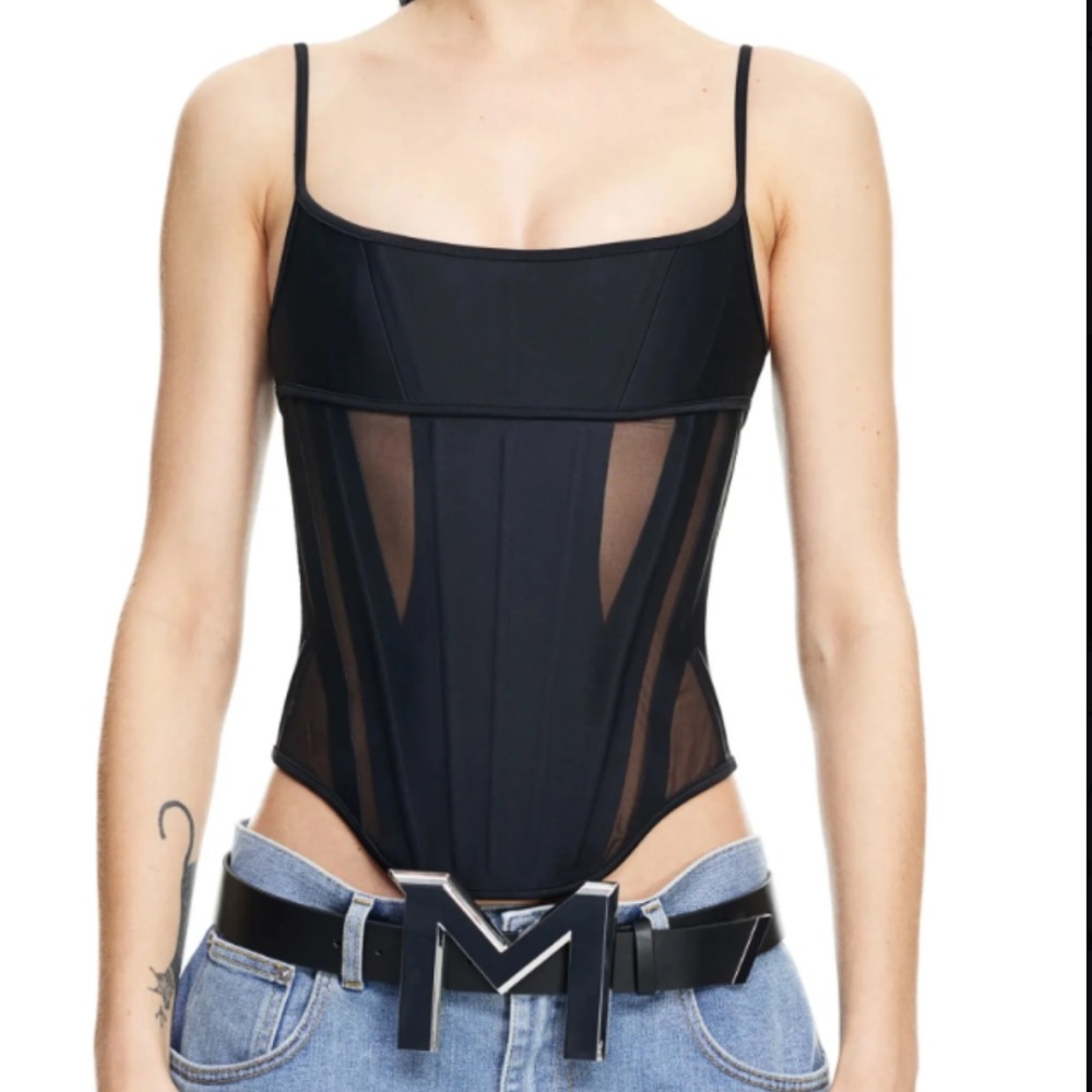 Mugler x HM corset XL